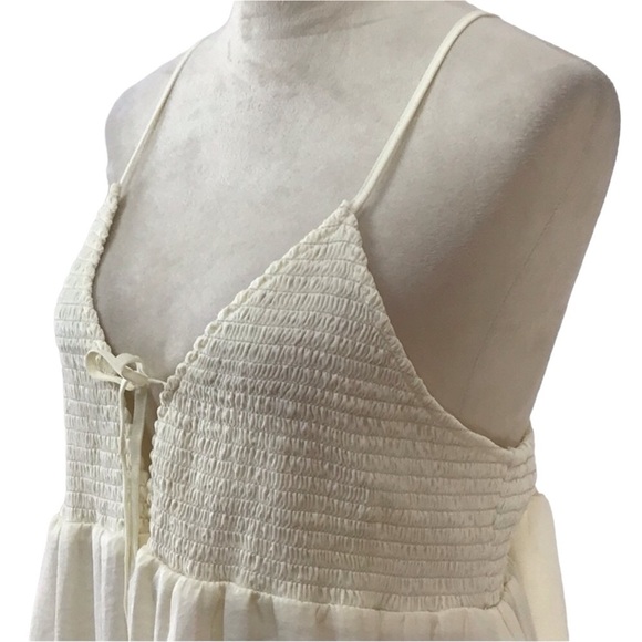 American Eagle Boho Smocked Babydoll Blouse Women’s Size XXL NEW - Picture 4 of 7